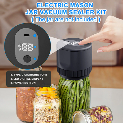 GetnGo™Jar Vacuum Sealer (Advanced Edition)